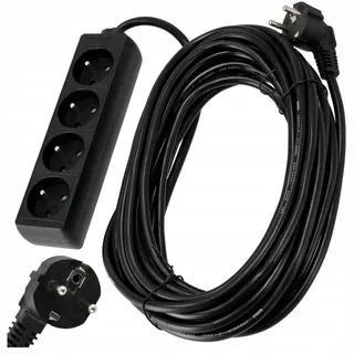 Predlžovací kábel 4 zásuvky 10m 16 A 3680 W 3 × 1,5 mm2 Bezpečný